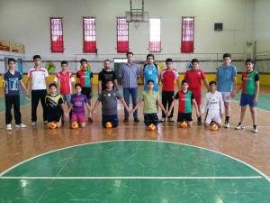 برپایی اردوی تیم هندبال خردسالان در برازجان